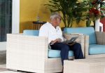 Curacao 27 december 2014
Rick Felderhof werkt aan een boek op Curacao.