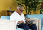 Curacao 27 december 2014
Rick Felderhof werkt aan een boek op Curacao.