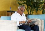 Curacao 27 december 2014
Rick Felderhof werkt aan een boek op Curacao.