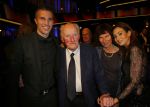 Amsterdam 16 december 2014
Sportman van het jaar verkiezing in de RAI.
Robin v Persie met zijn vrouw, moeder en opa