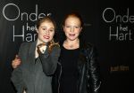 Amsterdam 12 januari 2015
Premiere onder het hart in het Anne theater.
Sigrid ten Napel met een vriendin