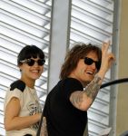 Curacao 1 januari 2015
Spike ( Di-rect) met zijn vriendin Bella Hay op Vliegveld Hato op Curacao
Spike v Zoest