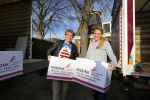 Alphen a/d Rijn 23 December 2014
Thomas Berge met zijn partner Myrthe in hun nieuwe huis