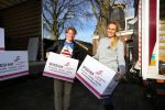 Alphen a/d Rijn 23 December 2014
Thomas Berge met zijn partner Myrthe in hun nieuwe huis