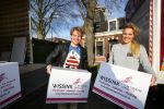 Alphen a/d Rijn 23 December 2014
Thomas Berge met zijn partner Myrthe in hun nieuwe huis