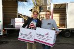 Alphen a/d Rijn 23 December 2014
Thomas Berge met zijn partner Myrthe in hun nieuwe huis