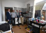 Alphen a/d Rijn 23 December 2014
Thomas Berge met zijn partner Myrthe in hun nieuwe huis
