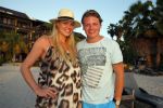 Curacao 31 december 2014
Thomas Berge en Myrthe Milius zijn op Curacao voor een optreden bij het Lions Dive Hotel. Thomas draagt een buddha to Buddha armband