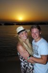 Curacao 31 december 2014
Thomas Berge en Myrthe Milius zijn op Curacao voor een optreden bij het Lions Dive Hotel. Thomas draagt een buddha to Buddha armband