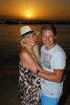 Curacao 31 december 2014
Thomas Berge en Myrthe Milius zijn op Curacao voor een optreden bij het Lions Dive Hotel. Thomas draagt een buddha to Buddha armband