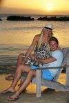 Curacao 31 december 2014
Thomas Berge en Myrthe Milius zijn op Curacao voor een optreden bij het Lions Dive Hotel. Thomas draagt een buddha to Buddha armband