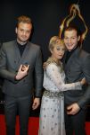 Utrecht 7 januari 2015
Musical awards gala in het Beatrix theater.
Guido Spek Vera Mann en Jim Bakkum