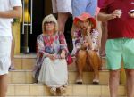 Curacao 31 december 2014
Willeke Alberti Jeroen Krabbe met vrouw Herma Krabbe zoon Jasper krabbe ( met dochters) Rogier van Boxtel en Derek Bolt bij het vuurwerk van Avila Beach hotel op Curacao vanwege oud en nieuw jaar