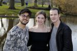 Amsterdam 15 december 2015 
Musical lunch tbv musical awards bij vondelpark CS. Amir Vahidi