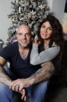Apeldoorn 1 december 2015
Andy en Melisa v d Meyde met hun kinderen thuis voor de kerstboom