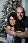Apeldoorn 1 december 2015
Andy en Melisa v d Meyde met hun kinderen thuis voor de kerstboom