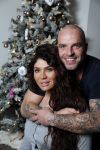 Apeldoorn 1 december 2015
Andy en Melisa v d Meyde met hun kinderen thuis voor de kerstboom