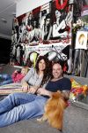 Apeldoorn 1 december 2015
Andy en Melisa v d Meyde met hun kinderen thuis voor de kerstboom