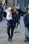 Amsterdam 17 januari 2016
Premiere Woezel en Pip in Tuschinski. Barbara Barend met dochter