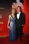 Amsterdam 15 december 2015
Sportgala/ sportverkiezing sportman en sportvrouw van het jaar in de Rai. Bart Bennema met partner