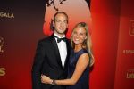 Amsterdam 15 december 2015
Sportgala/ sportverkiezing sportman en sportvrouw van het jaar in de Rai
Billy Bakker en partner Claire Corthaus