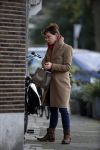 Amsterdam 4 december 2015
Carolien v d Bewrg op de fiets in Amsterdam