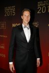 Amsterdam 15 december 2015
Sportgala/ sportverkiezing sportman en sportvrouw van het jaar in de Rai. Reinder Nummerdor met collega Christiaan Varenhorst