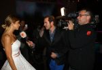 Amsterdam, 11 December 2015
Christie Bokma, vriendin van Rafael van der Vaart als model bij een modeshow van Monique Collignon op de Luxery Fair