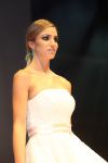 Amsterdam, 11 December 2015
Christie Bokma, vriendin van Rafael van der Vaart als model bij een modeshow van Monique Collignon op de Luxery Fair