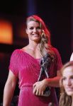 Amsterdam 15 december 2015
Sportgala/ sportverkiezing sportman en sportvrouw van het jaar in de Rai.
Dafne Schippers