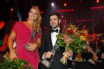 Amsterdam 15 december 2015
Sportgala/ sportverkiezing sportman en sportvrouw van het jaar in de Rai.
Dafne Schippers en Sjinkie Knegt