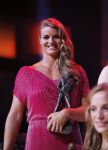 Amsterdam 15 december 2015
Sportgala/ sportverkiezing sportman en sportvrouw van het jaar in de Rai.
Dafne Schippers