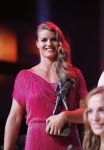 Amsterdam 15 december 2015
Sportgala/ sportverkiezing sportman en sportvrouw van het jaar in de Rai.
Dafne Schippers