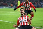 Eindhoven, 8 December 2015
laatste poulewedstrijd PSV-CSKA Moskou, eidnsatnd 2-1
PSV door naar de 1/8 finale
Davy Propper scoort de winnende treffer