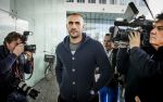 AMSTERDAM - Badr Hari arriveert bij het Paleis van Justitie. Kickbokser Hari wordt verdacht van een reeks mishandelingen in het uitgaansleven, waaronder de mishandeling van Koen Everink tijdens dancefestijn Sensation in de Amsterdam ArenA. ANP REMKO DE WAAL