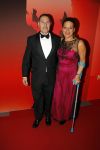 Amsterdam 15 december 2015
Sportgala/ sportverkiezing sportman en sportvrouw van het jaar in de Rai. Enith Brigitha met man