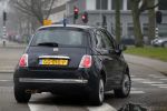 Amsterdam 6 januari 2016
Estelle Cruijff in haar fiat 500