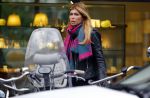 Amsterdam 15 januari 2016
Estelle Cruijff doet boodschappen.