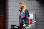 Amsterdam 15 januari 2016
Estelle Cruijff doet boodschappen.