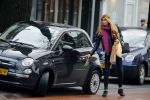 Amsterdam 15 januari 2016
Estelle Cruijff doet boodschappen.