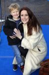Amsterdam 10 januari 2016
Premiere race naar de maan in pathe arena.
Evelien Bosch met zoon