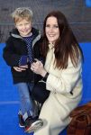 Amsterdam 10 januari 2016
Premiere race naar de maan in pathe arena.
Evelien Bosch met zoon