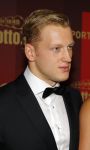 Amsterdam 15 december 2015
Sportgala/ sportverkiezing sportman en sportvrouw van het jaar in de Rai. 
Nederlands sportpresentatrice bij NOS Studio Sport. Ranomi Kromowidjojo met vriend Ferry Weertman