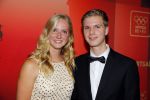 Amsterdam 15 december 2015
Sportgala/ sportverkiezing sportman en sportvrouw van het jaar in de Rai
Fleur Jong met haar broer Rick Jong