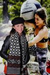 Amsterdam 4 januari 2016 
Opening Fit twenty six sportschool in het centraal station van Amsterdam.
Ashley Samwel is de eigenaresse. Fockeline Ouwerkerk met Sarah Chronis en Loretta Gerards