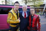 Amsterdam 9 decmber 2015
Premiere Mega Mindy met oa Jim Bakkum en Free Souffriau in pathe arena.Frans Maas met Jelle Florizoone en Jeremy Vandoorne