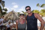Curacao 31 december 2015 
Gerard Joling en Thomas Berge doen soundcheck voor hun optreden voor oud jaar op het strand van Lions dive. Gerard zijn moeder Jannie is ook aanwezig.