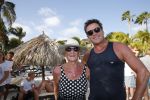Curacao 31 december 2015 
Gerard Joling en Thomas Berge doen soundcheck voor hun optreden voor oud jaar op het strand van Lions dive. Gerard zijn moeder Jannie is ook aanwezig.