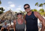 Curacao 31 december 2015 
Gerard Joling en Thomas Berge doen soundcheck voor hun optreden voor oud jaar op het strand van Lions dive. Gerard zijn moeder Jannie is ook aanwezig.