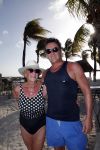 Curacao 31 december 2015 
Gerard Joling en Thomas Berge doen soundcheck voor hun optreden voor oud jaar op het strand van Lions dive. Gerard zijn moeder Jannie is ook aanwezig.